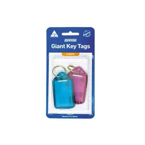 Kevron Key Tags 2pk (Assorted)