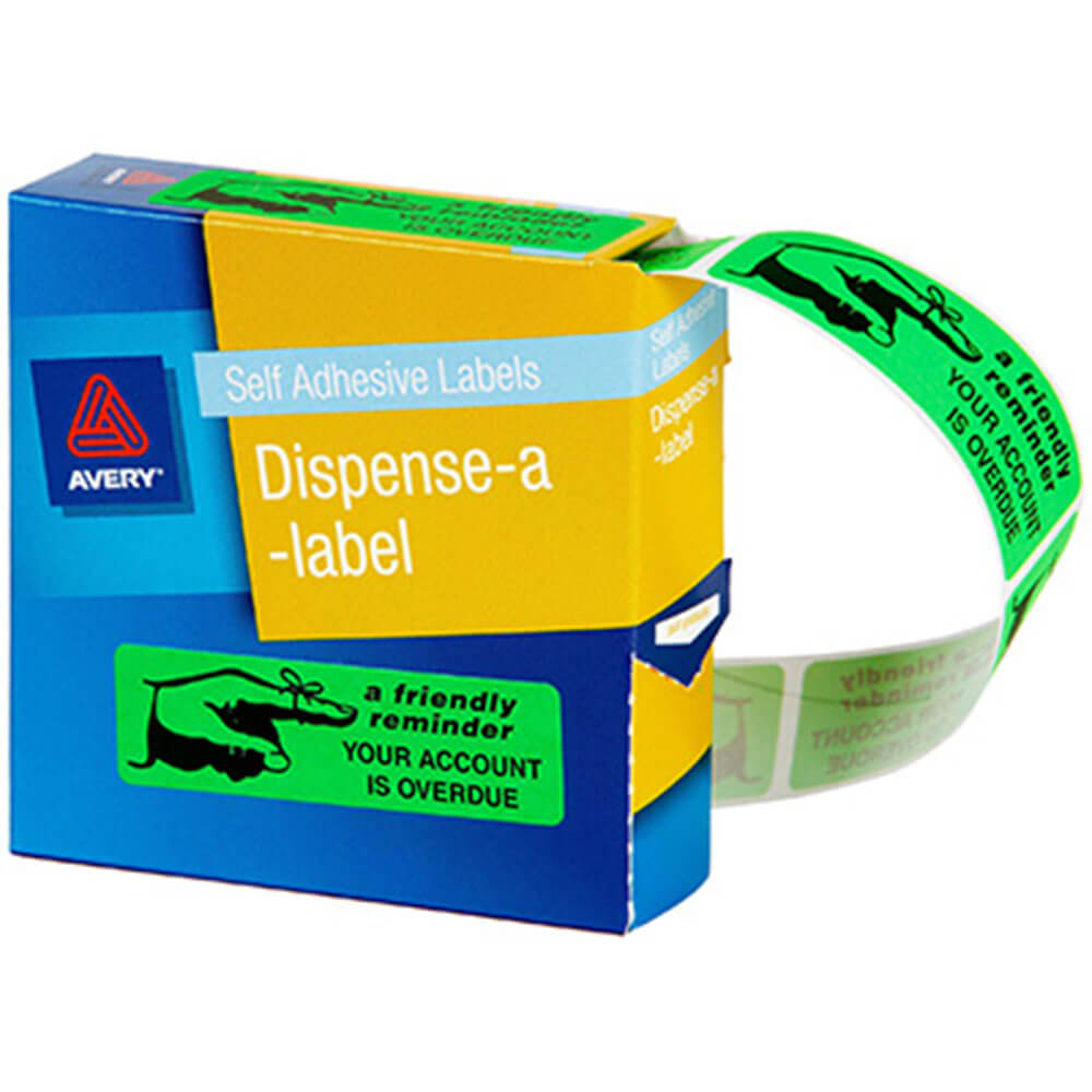 Avery zelfklevende labels 125 % (19x64mm)