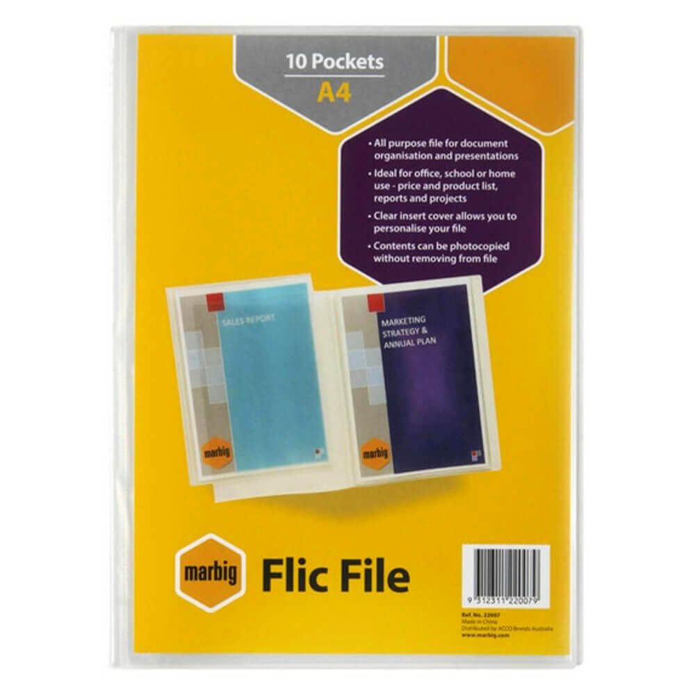 MARBIG FLIC FLIC INSERT FUERT PANTAL Book (A4)