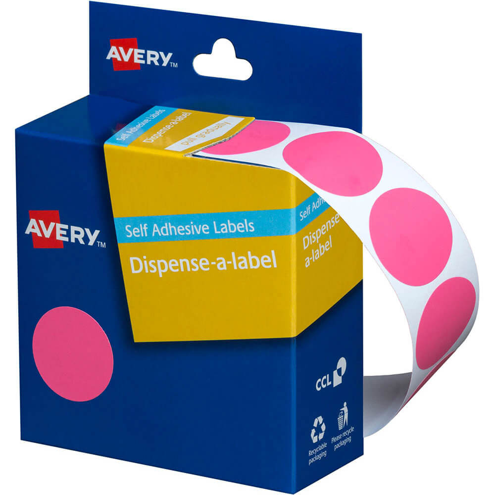 Rótulos de pontos auto-adesivos de Avery 24mm (500pcs)