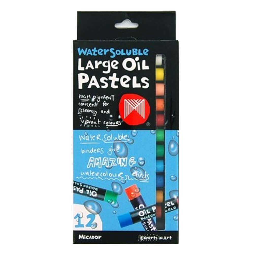 Micador Oil Pastels 12pk Asorted (duży)