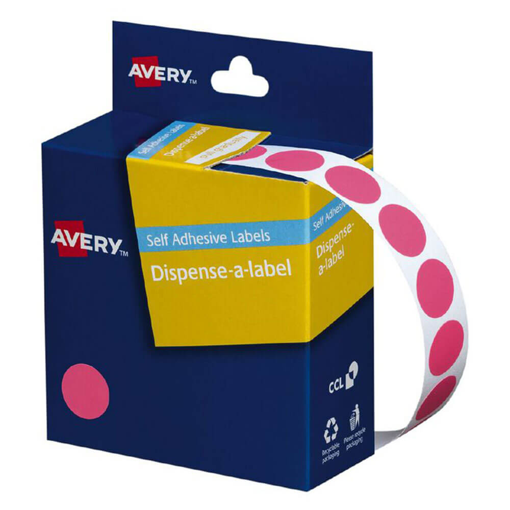 Avery autoadhesivas etiquetas de puntos 14 mm (1050pcs)