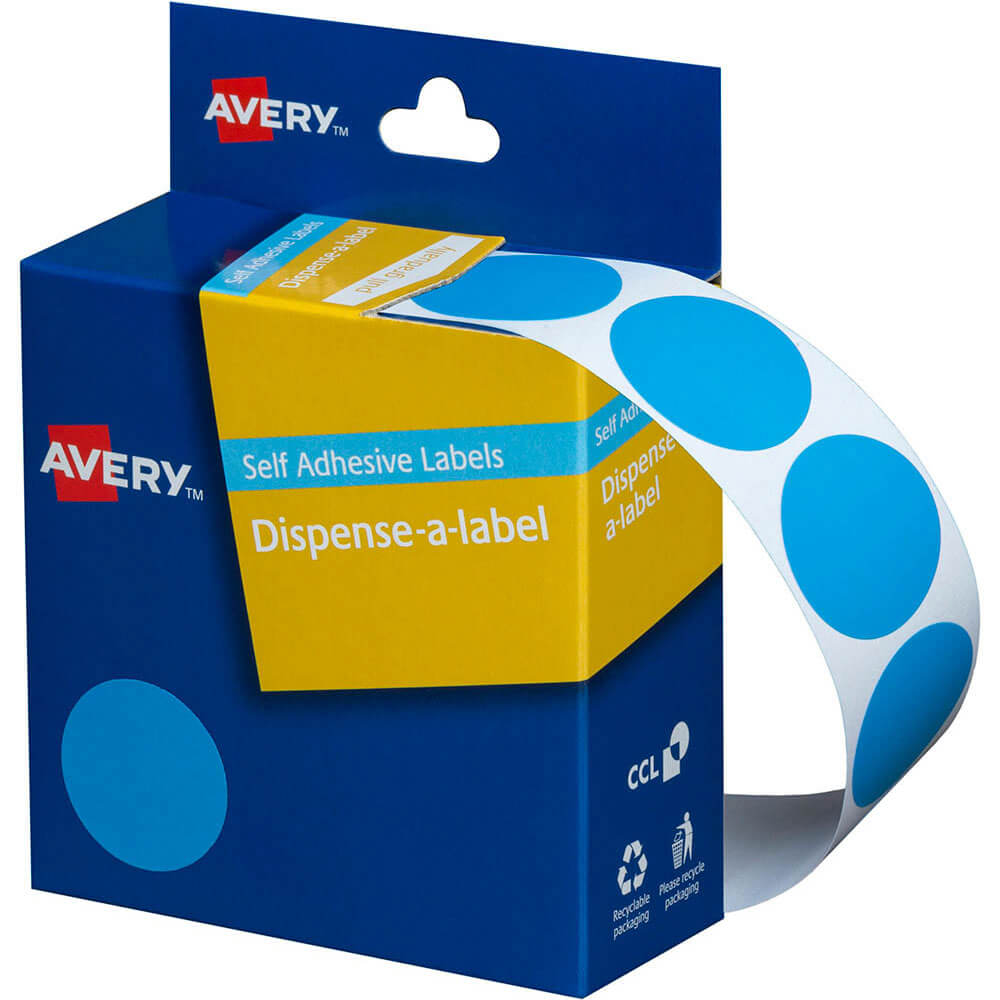 Avery zelfklevende dot-labels 14 mm (1050 stcs)