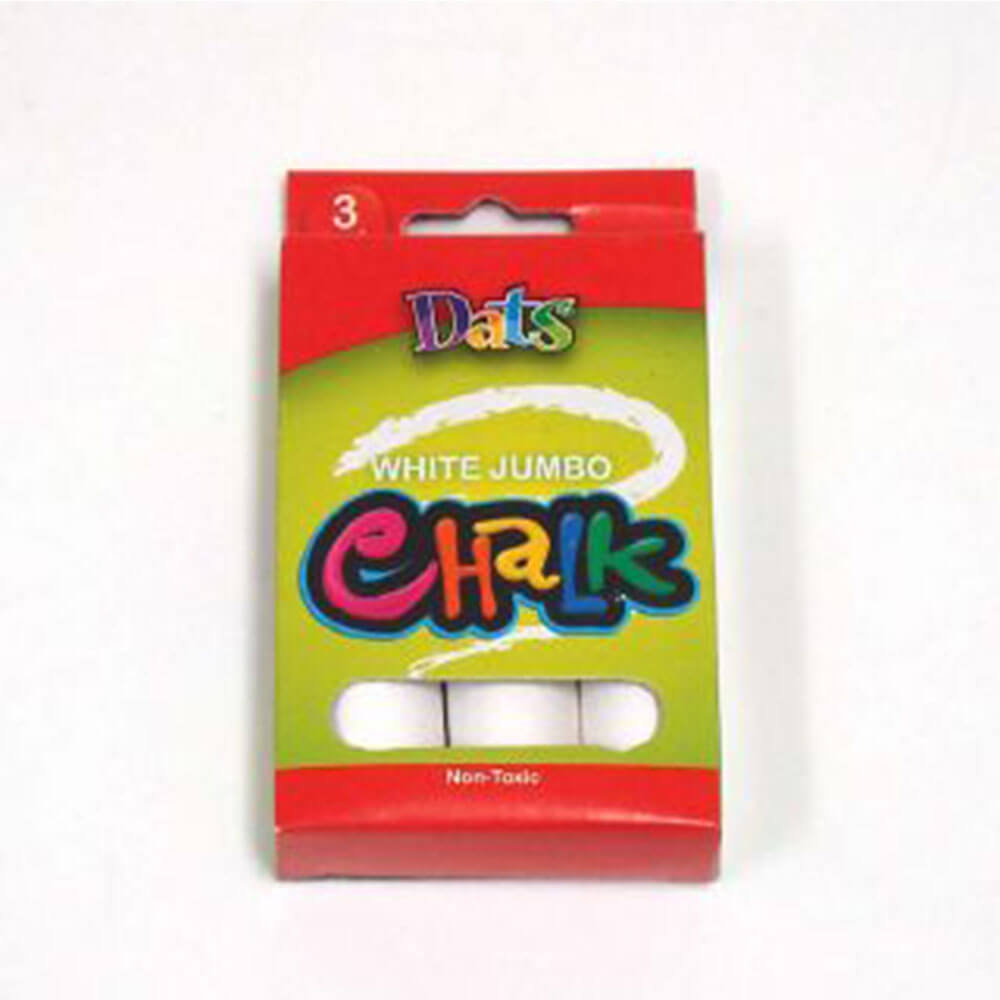 DATS non toxique Jumbo Chalk (3pk)