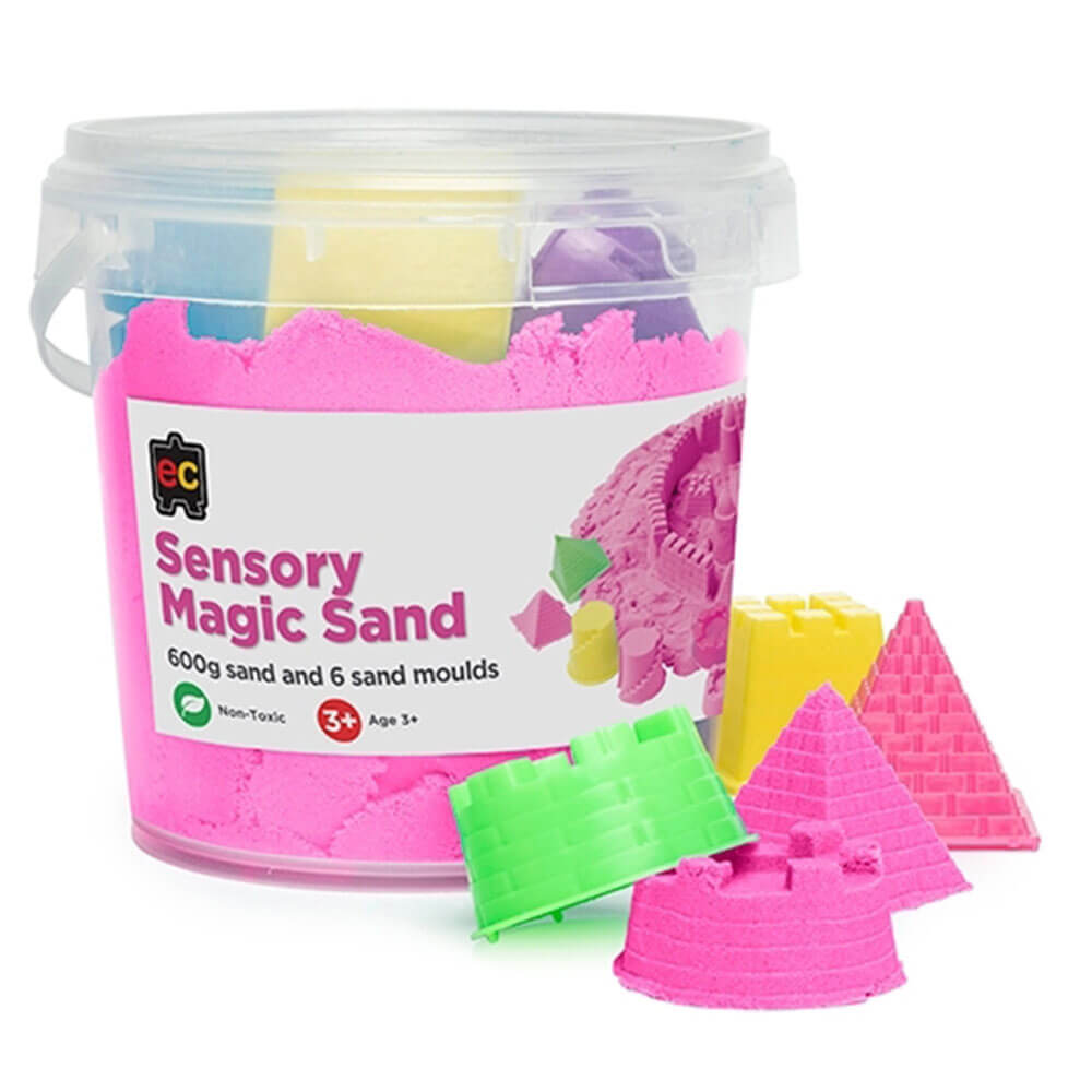 EC Sensory Magic Sand med 6 formar 600 g