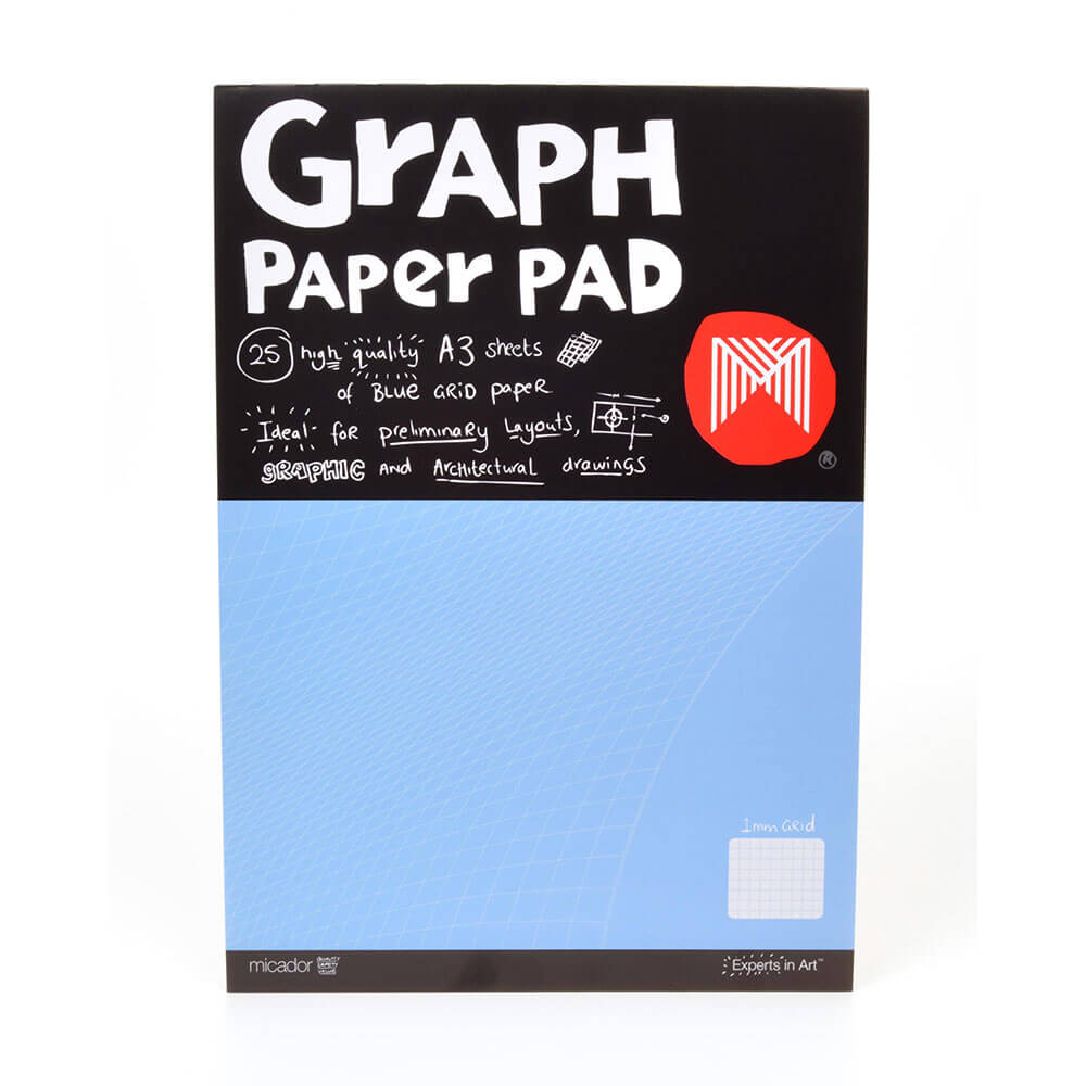 Micador Graph Pad 25 Folhas (A3)