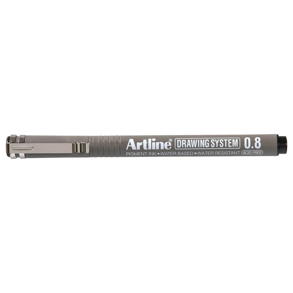 Artline Drawing System Pen 12pcs (negro)