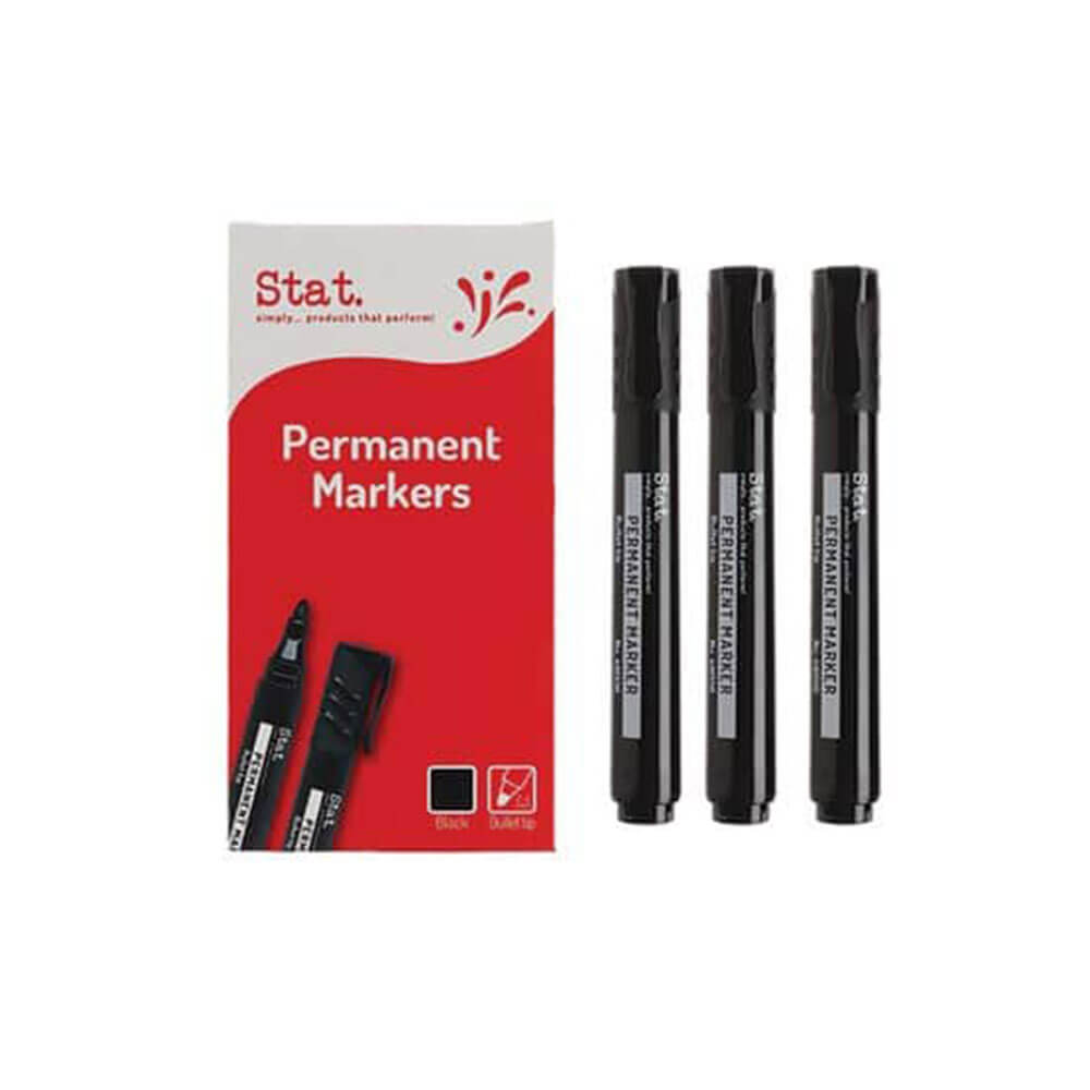 STAT 2,0 mm Bullet Nib Marker permanent 12pcs