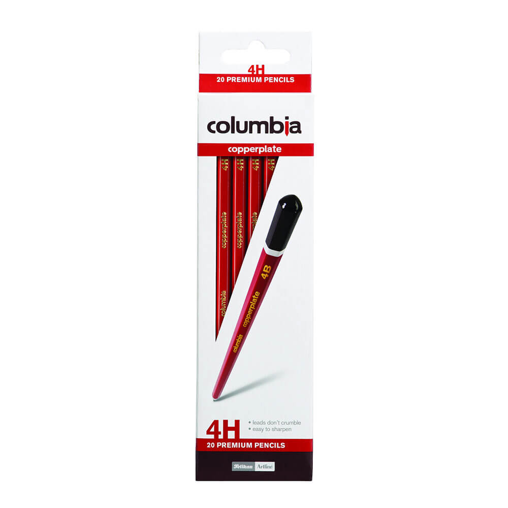 Columbia Copperplate Premium lápices (caja de 20)