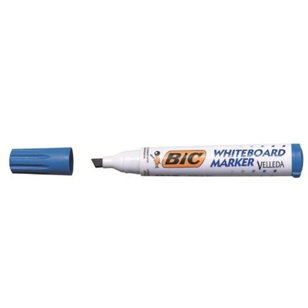 Marcador de pizarra de punta de cincel Bic (caja de 12)