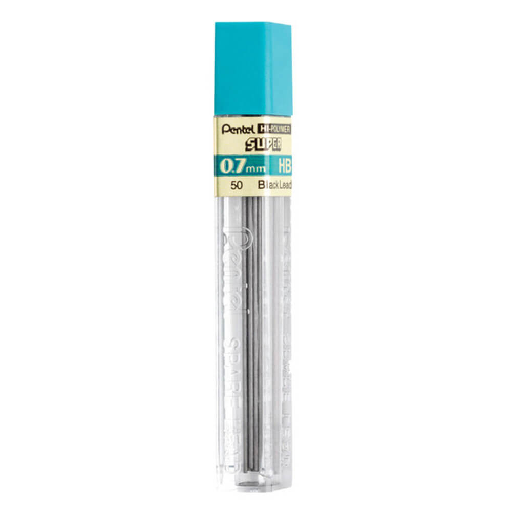 Recharge de plomb Hi-polymère pentel 0,7 mm (boîte de 12)