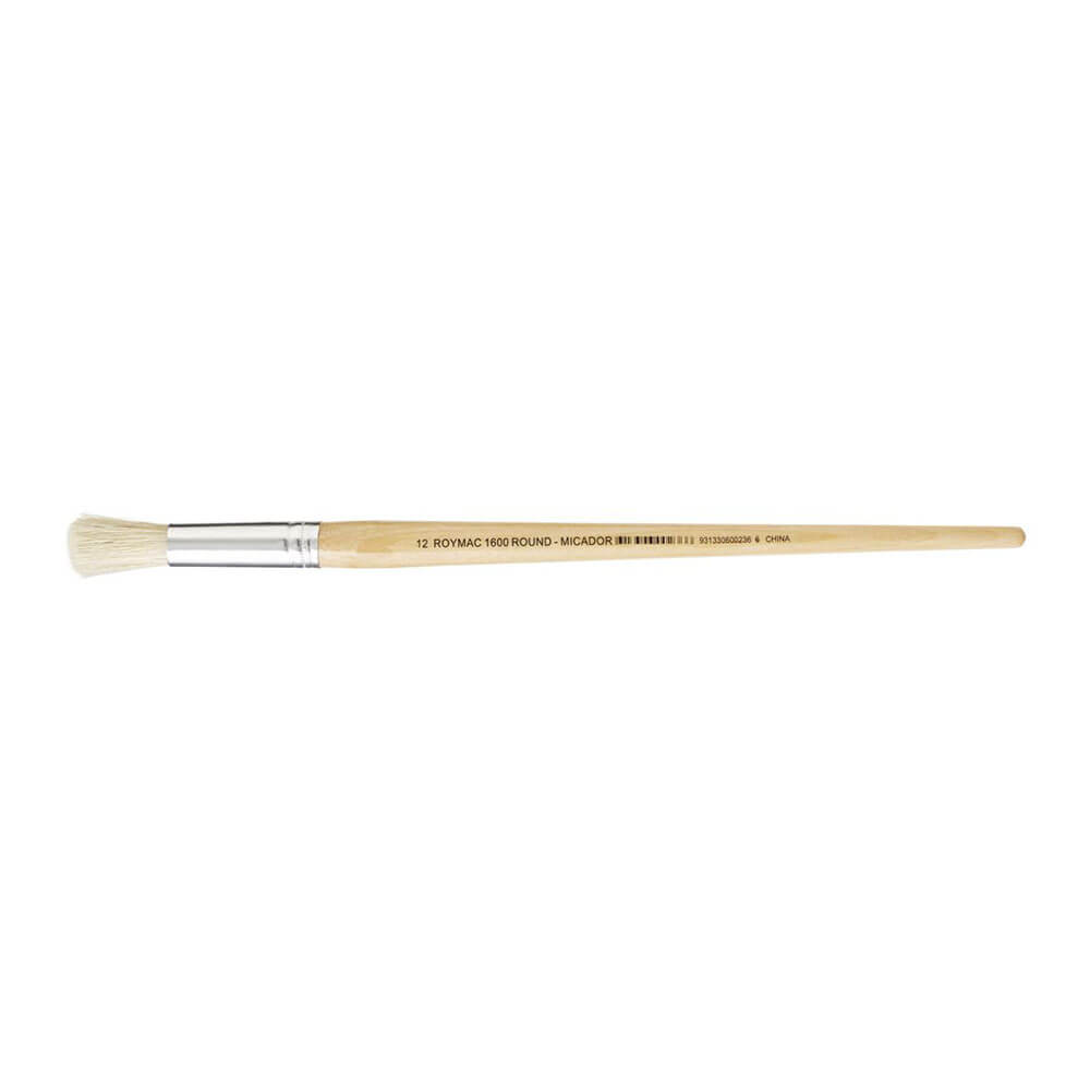 Roymac Round Paint Brush (caja de 12)