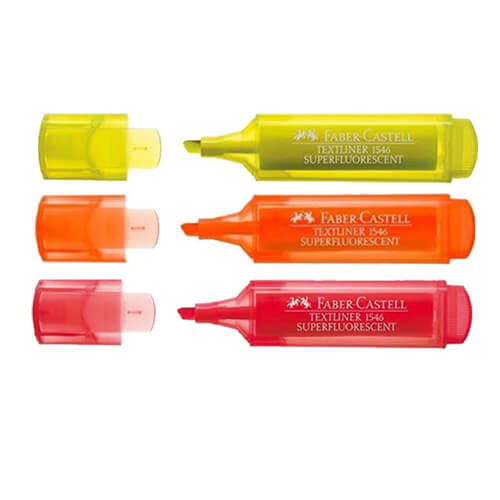 Faber-Castell Textliner Highlighter (Box of 10)