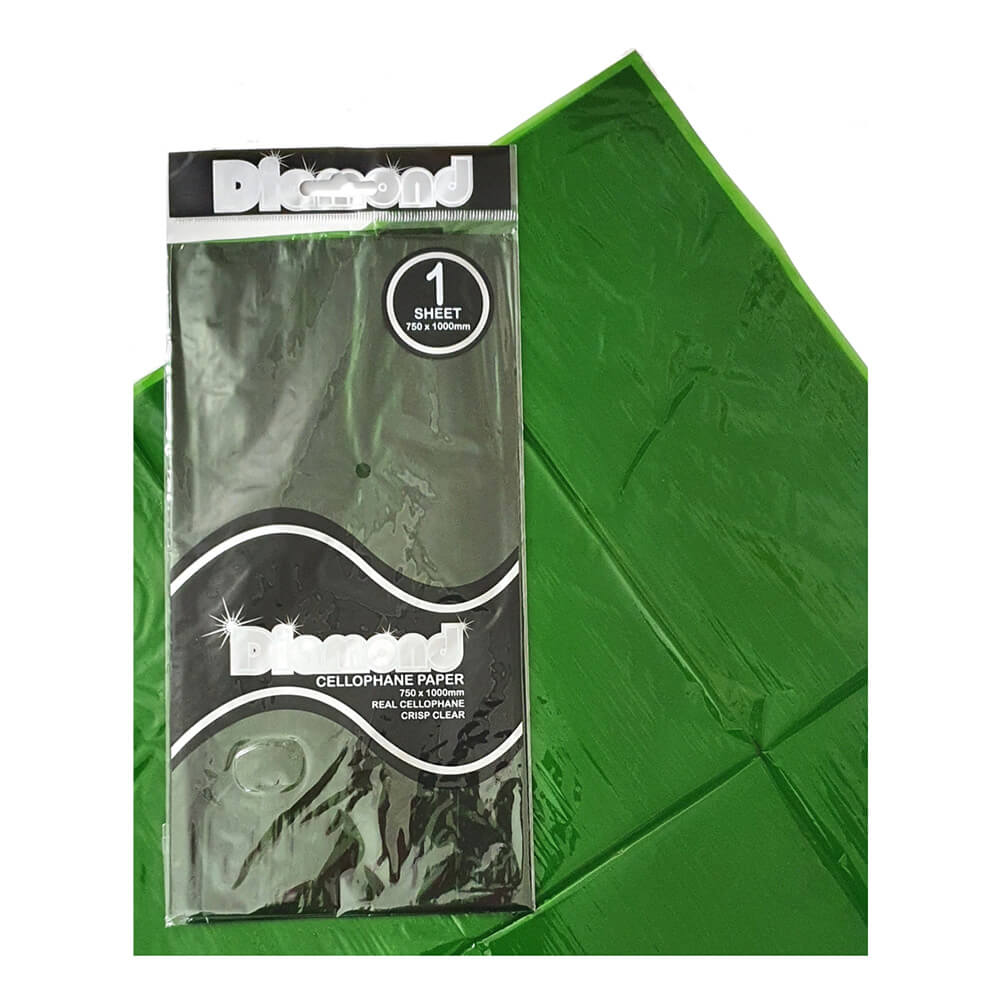 Diamond Cellophane Paper 25PK (75x100cm)