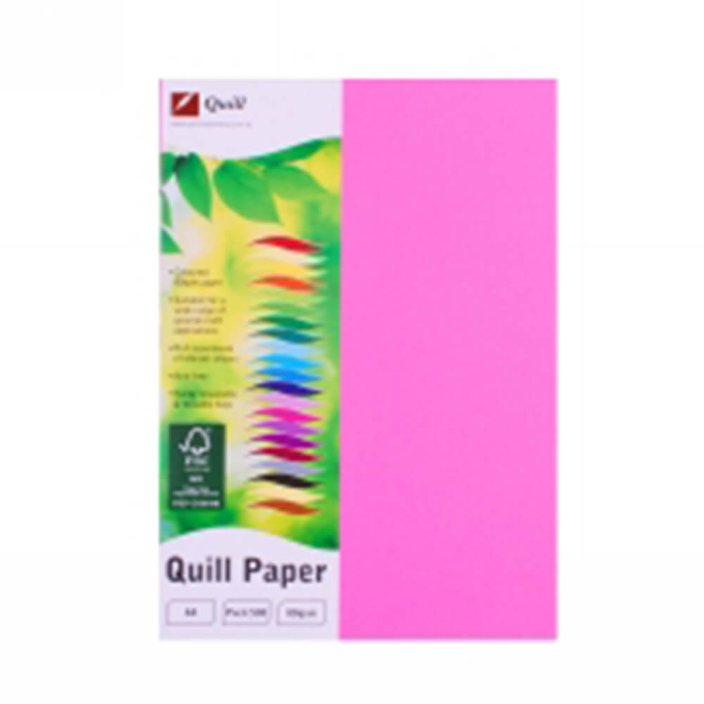 Quill A4 Gekleurd Kopie papier 500pk (80GSM)