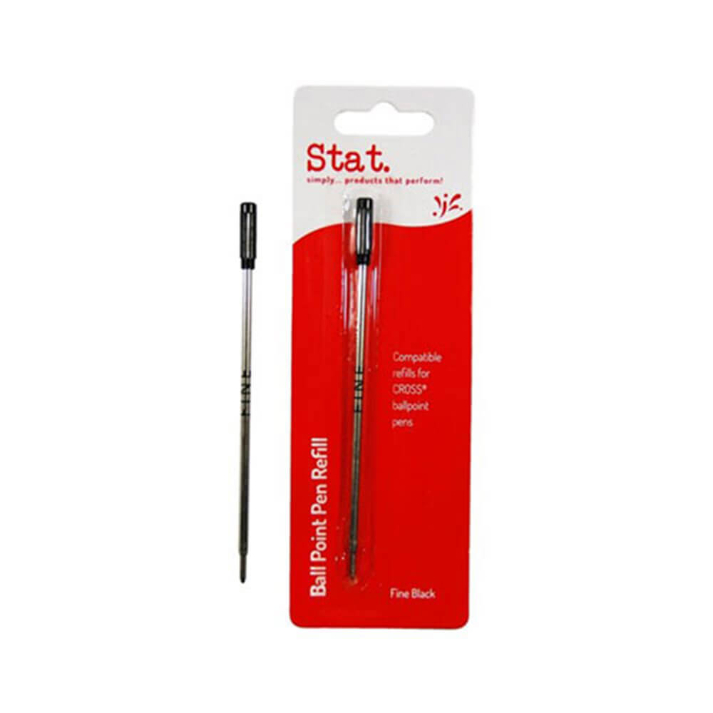 STAT CROSS Ballpoint Pen Recharge Fine (pack de 10)