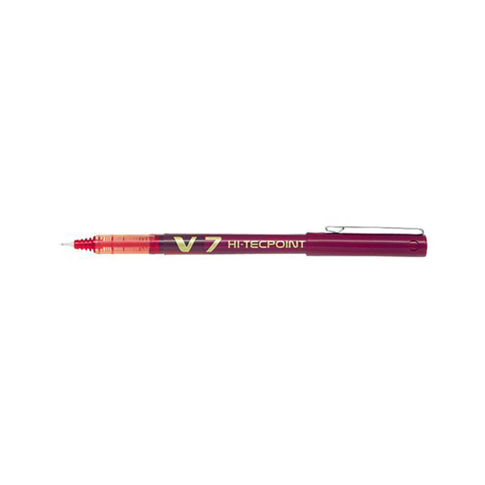 Pilot V7 Hi-Tecpoint Ultra Rollerball Fine Pen 12st