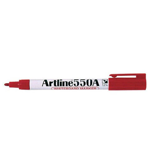 Artline 550A Whiteboard Bullet Tip Marker (Box of 12)