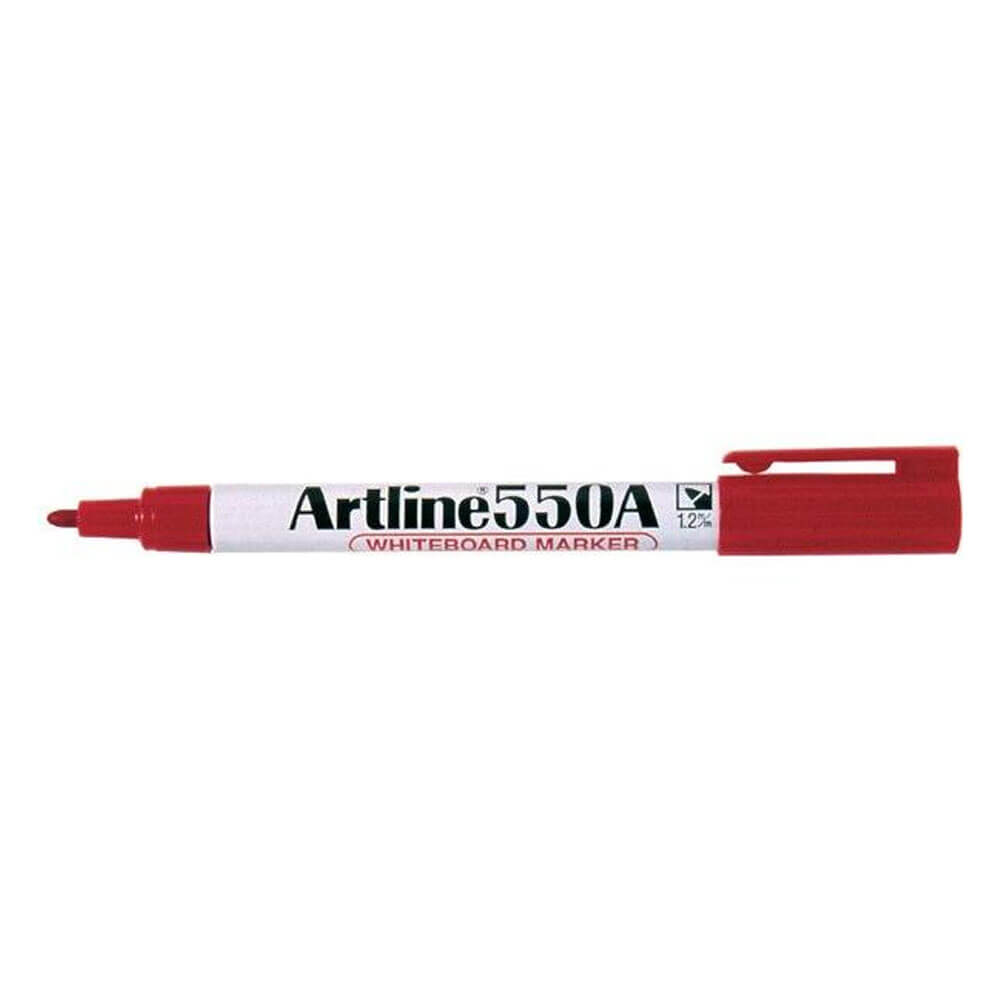 Artline 550A Marcador de punta de bala de pizarra (caja de 12)