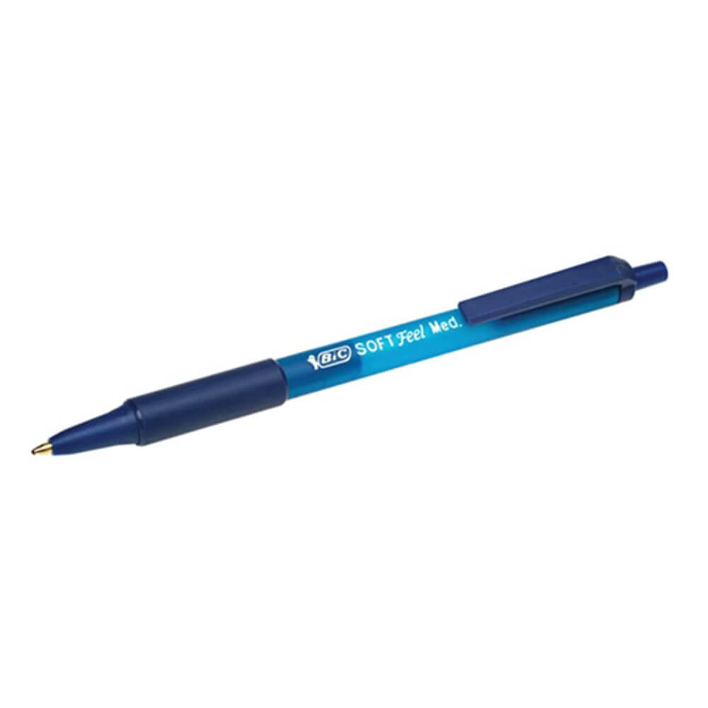 Bic Soft Feel Retractable Pen (Box of 12)