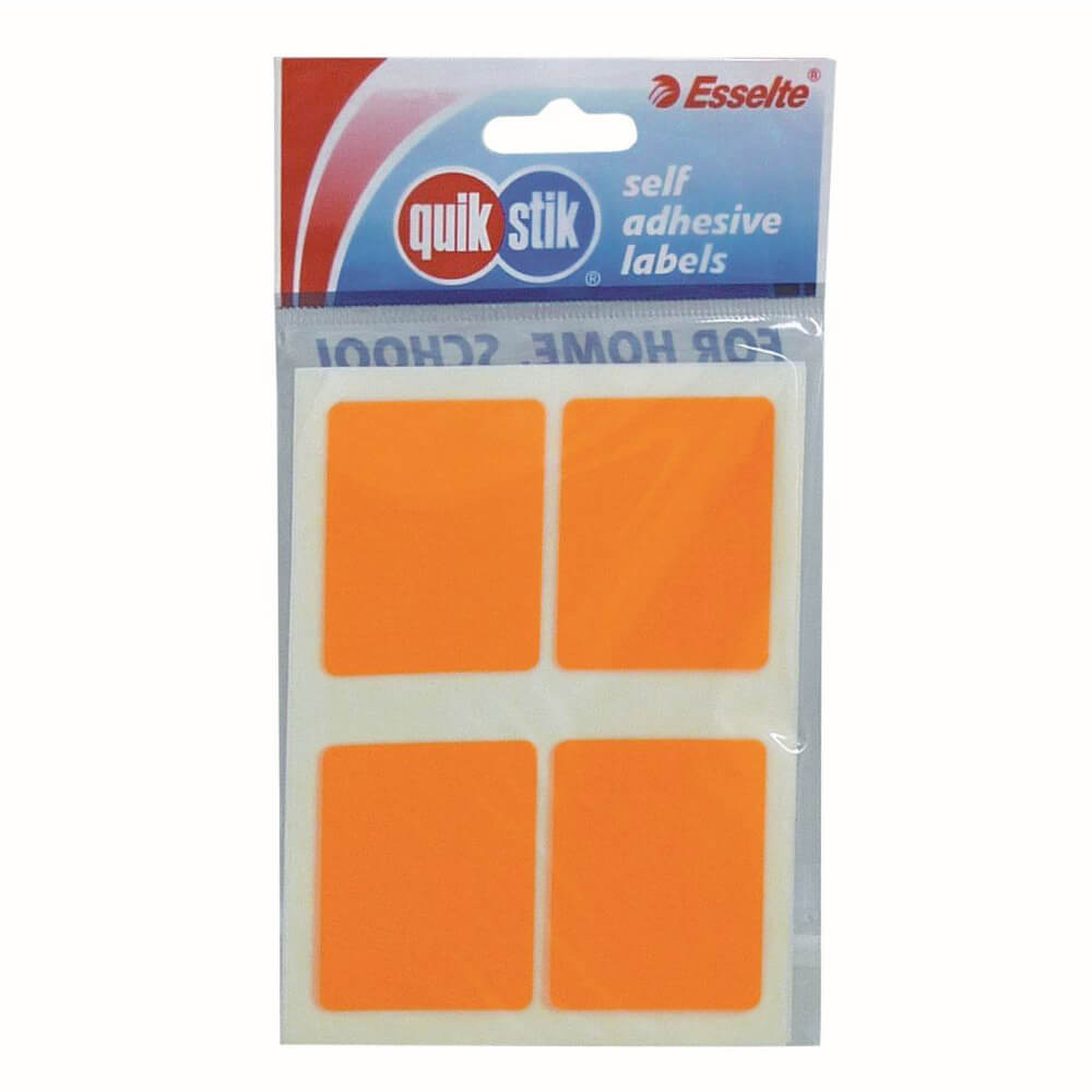 Quik Stik F/P Flouro Colored Label (35x45)