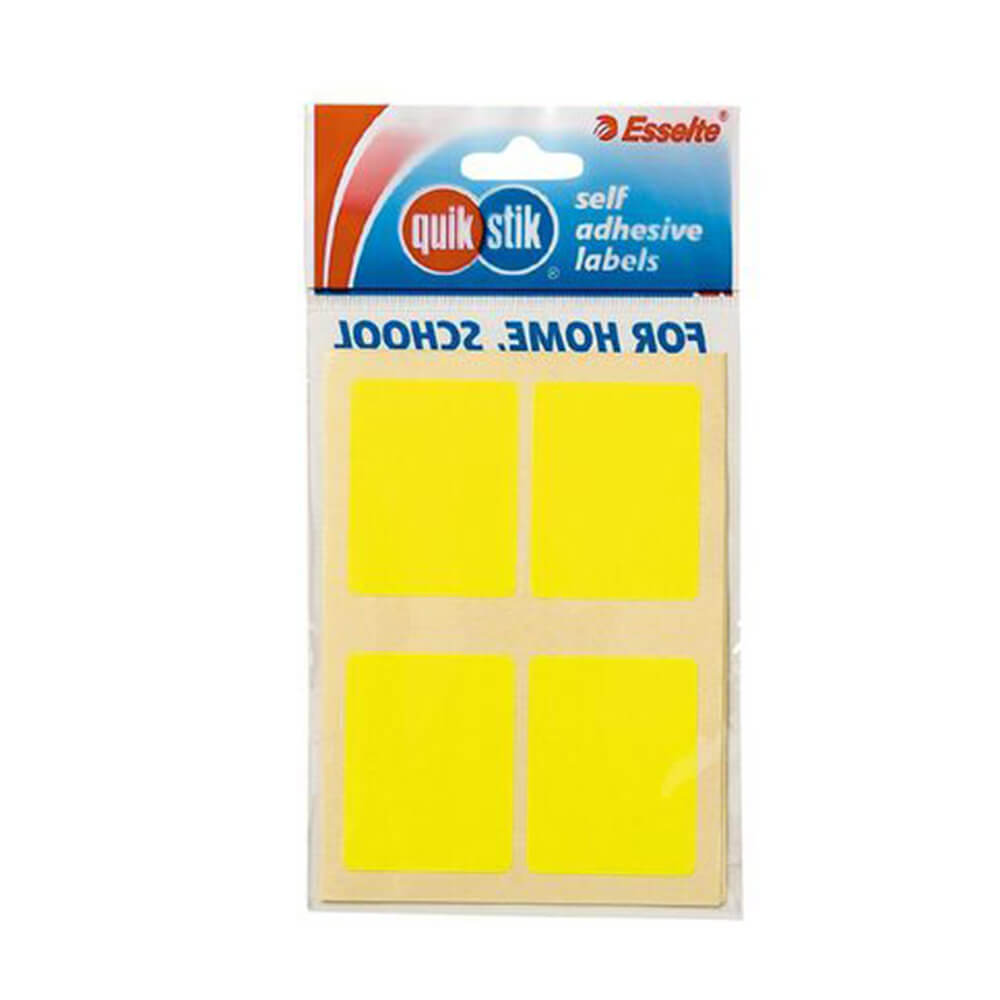 Quik Stik F/P Floro Colored Label (35x45)