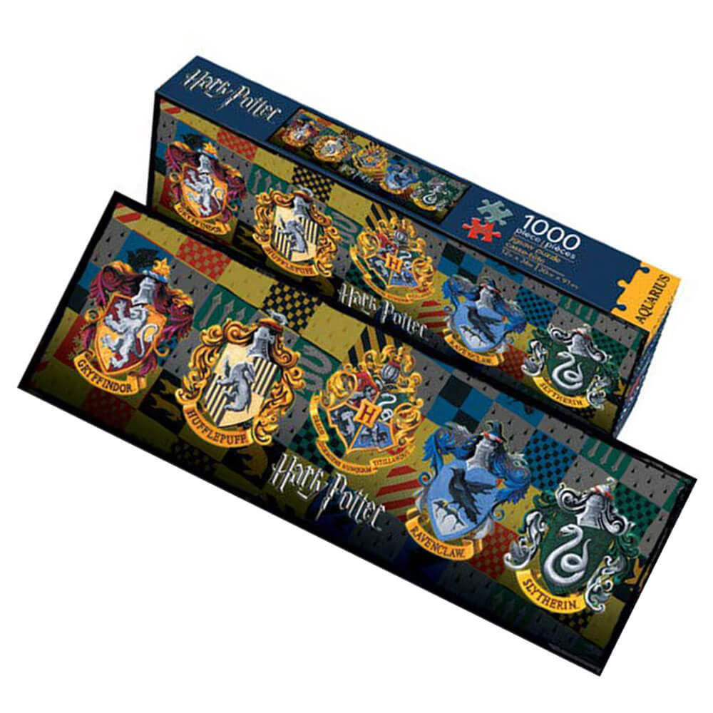 Harry Potter Crests 1000pc Slim Puzzle