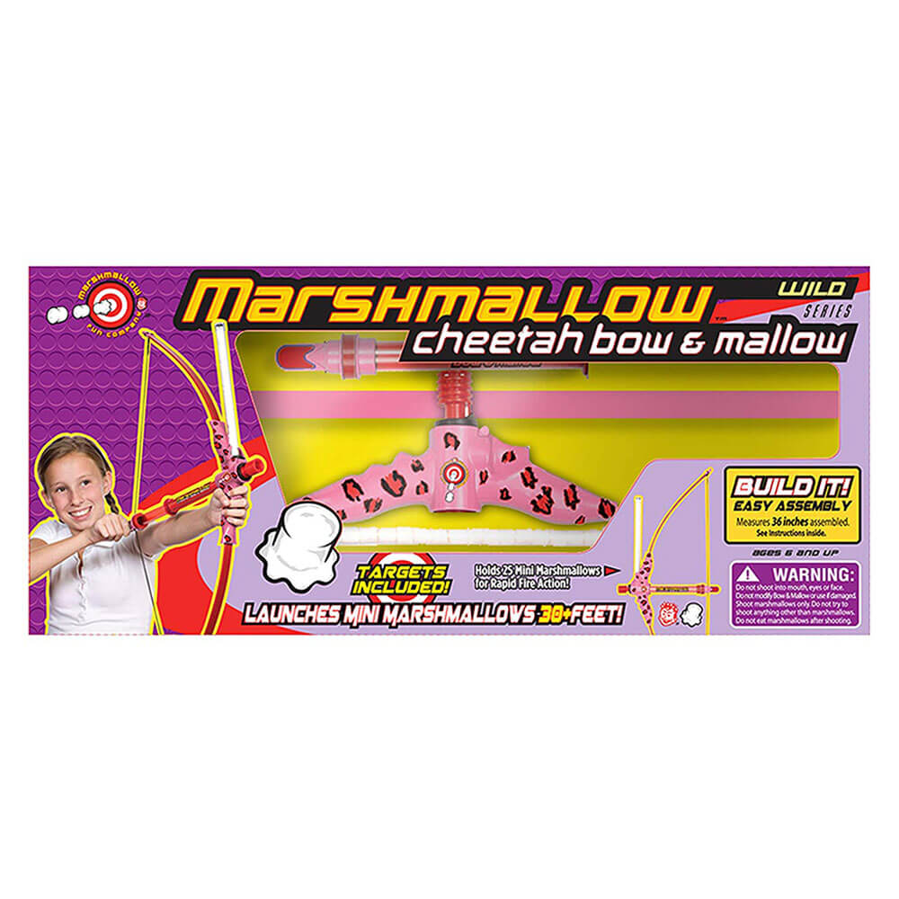 Marshmallow Wild Cheetah Shooter de malvavisco