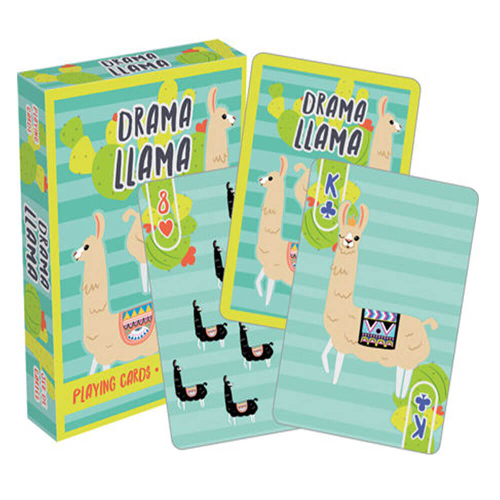 Llama Playing Cards