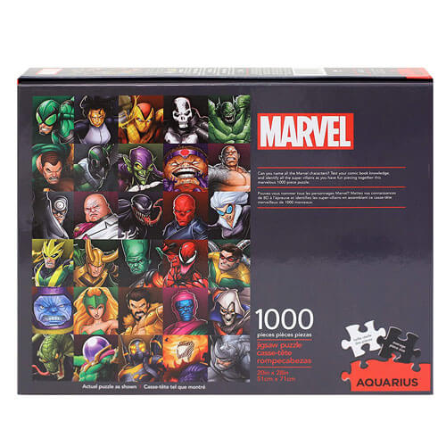 Marvel Villains Collage 1000pc Puzzle