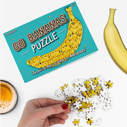 Gift Republic Drive You Bananas Jigsaw Puzzle