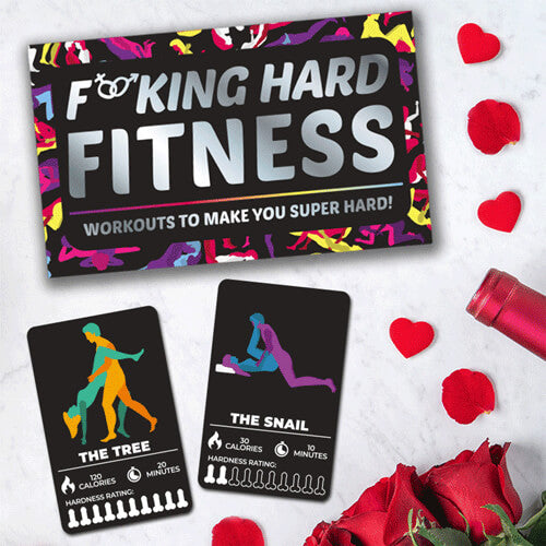 Gift Republic F*cking Hard Fitness Cards