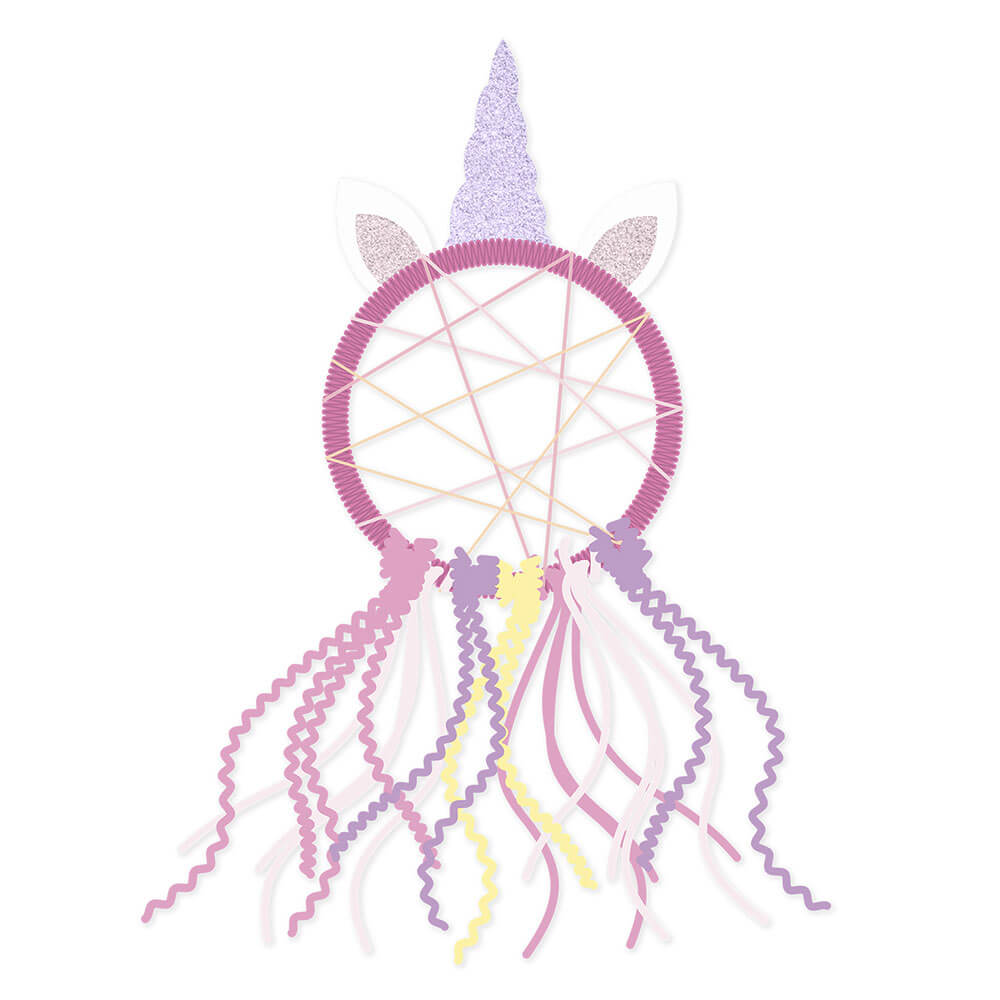 NPW Gifts Unicorn Dream Catcher Kit